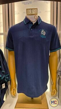 Disney Cruise Line Disney Treasure "Inaugural Sailings" Adult Polo Large NWT